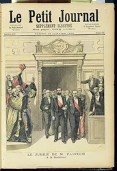 Das Jubiläum von Louis Pasteur (1822-95) an der Sorbonne, 27. Dezember 1892, aus 